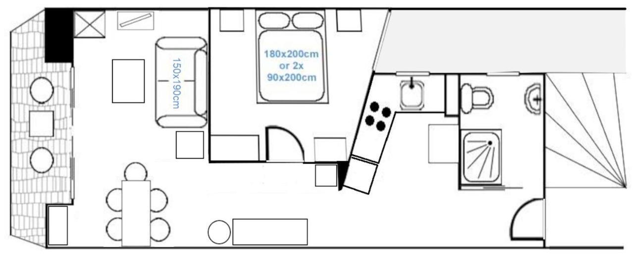 Bonaire Apartment ซีเจส ภายนอก รูปภาพ
